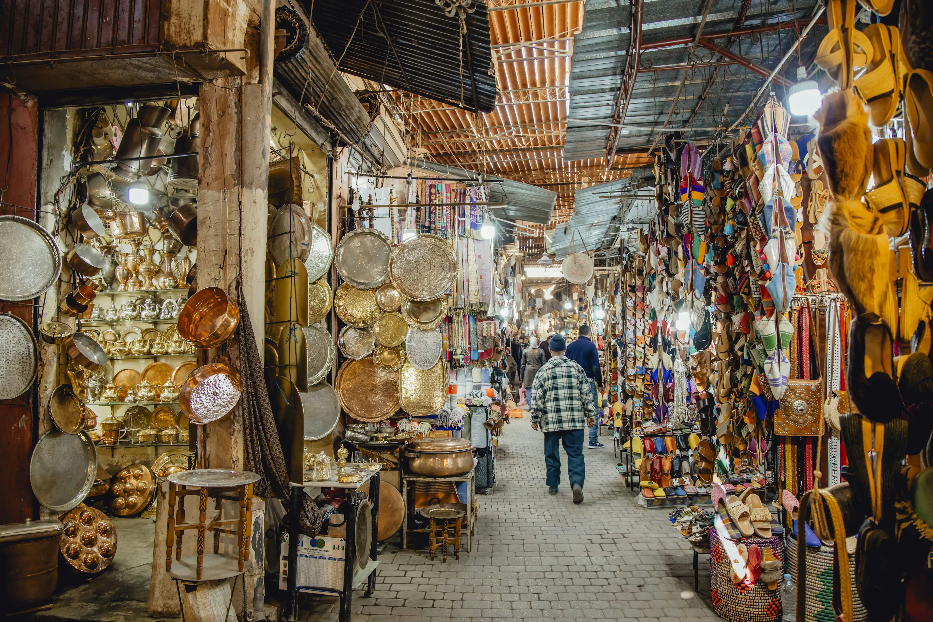 Morocco map of artisans